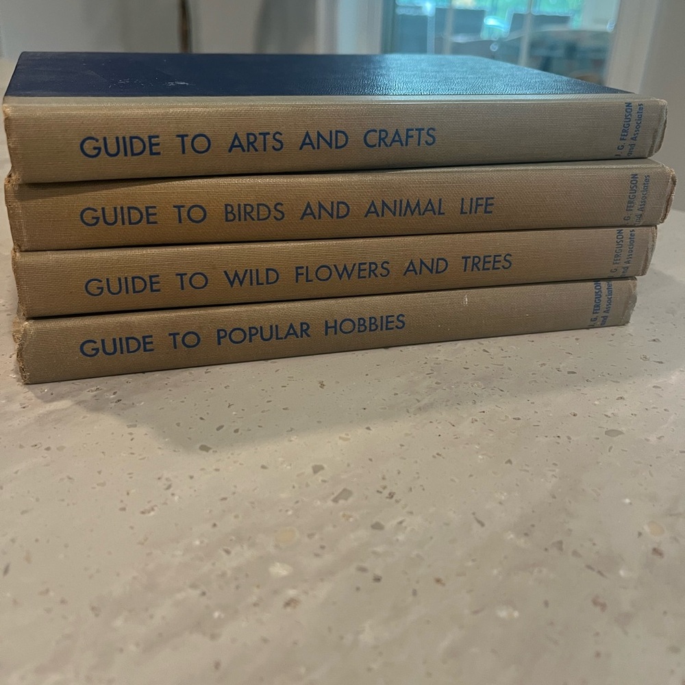 Set of Vintage Guide Books
